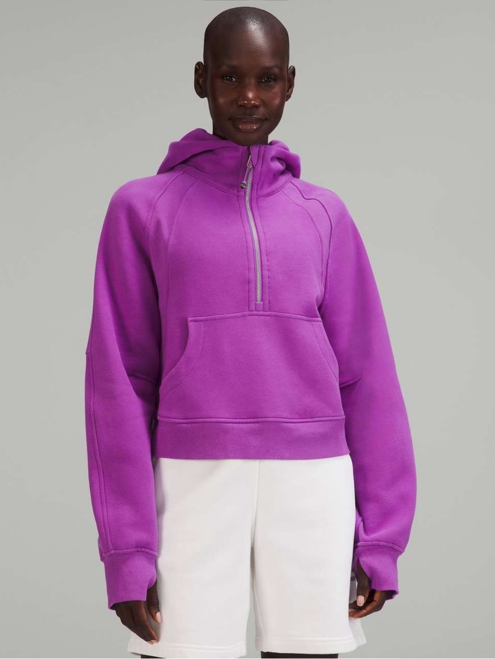 Lululemon Scuba Oversized Half-Zip Hoodie - Moonlit Magenta